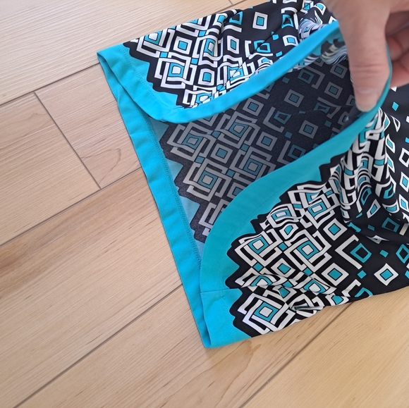 COPY - Liz Claiborne Geometric Print Sheath Dress Size M - Picture 7 of 11